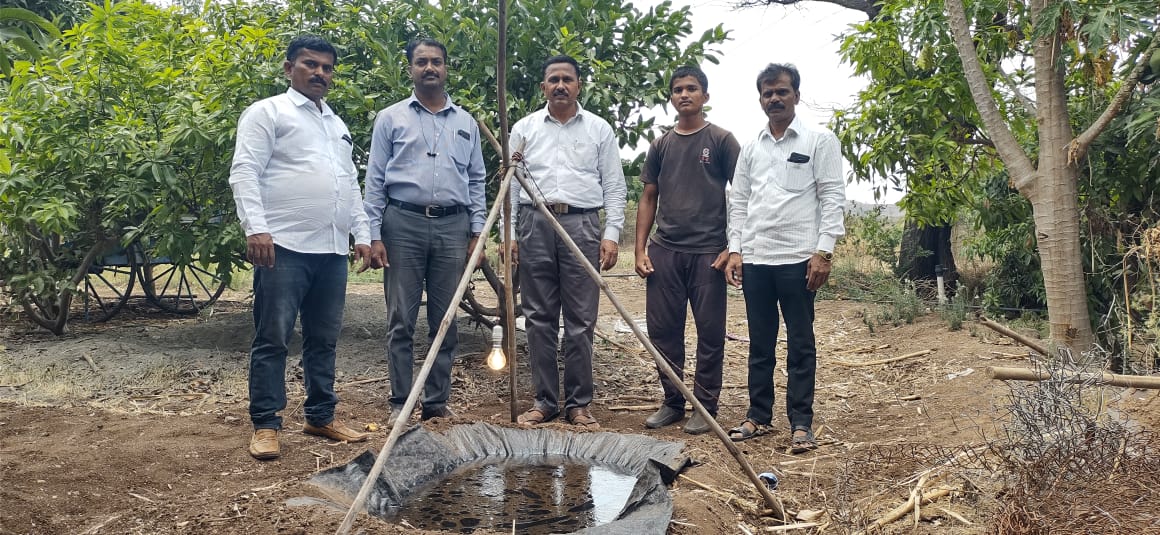 चांबळी येथे मका पिकावरील लष्करी अळी जागृती अभियान संपन्न